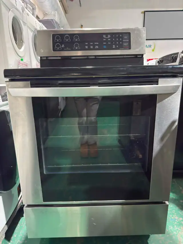 LG Glass Top Stainless Steel Stove $575 only Free Delivery - Photo 2