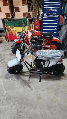 Coleman Mini bikes (x2) Kids RB100-PR and Adult CT200U-EX