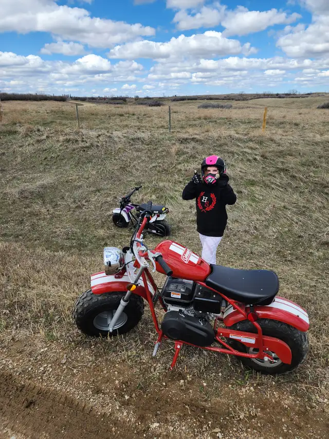 Coleman Mini bikes (x2) Kids RB100-PR and Adult CT200U-EX - Photo 4