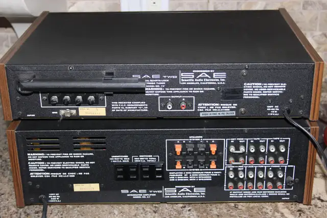 VINTAGE AUDIOPHILE Perfect Sae Amplifer/Tune Combo - Photo 2