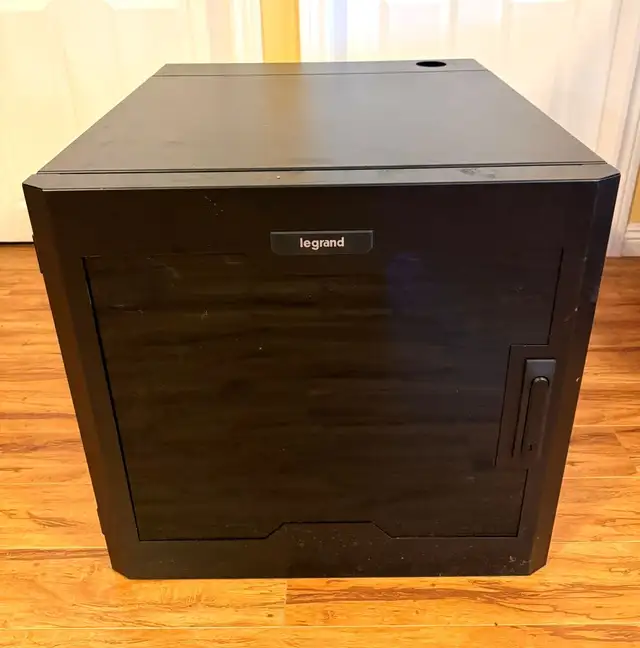 Legrand SWM12RUPL-26-26 12U Swing-Out Wall-Mount Network Cabinet