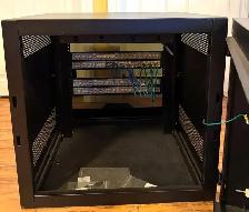 Legrand SWM12RUPL-26-26 12U Swing-Out Wall-Mount Network Cabinet - Photo 4