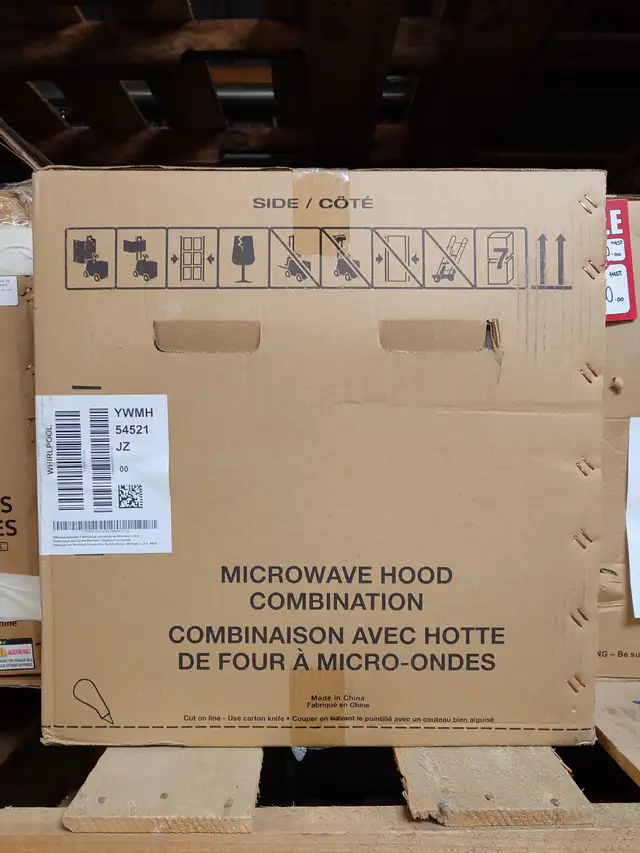 Whirlpool '30' Stainless Steel Over the Range Microwave on Sale‼