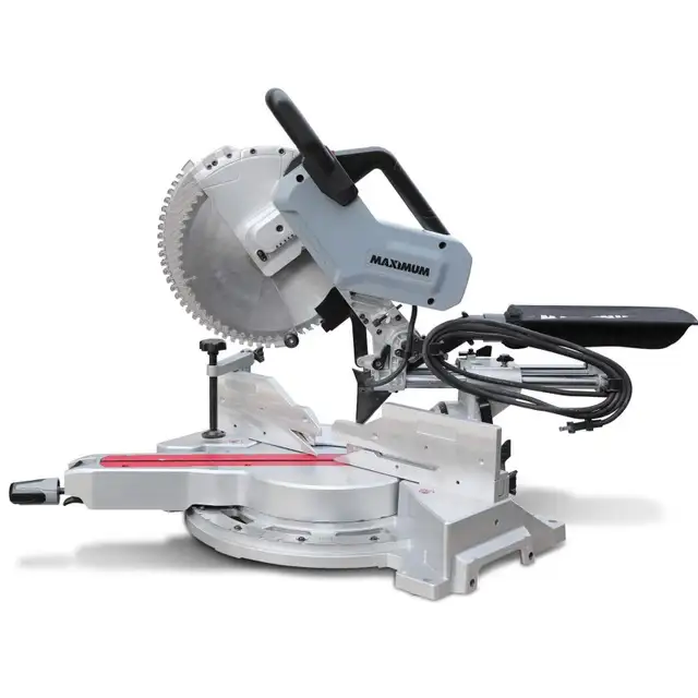Maximum 15 Amp Dal-Bevel Sliding Compound Mitre Saw 12-in