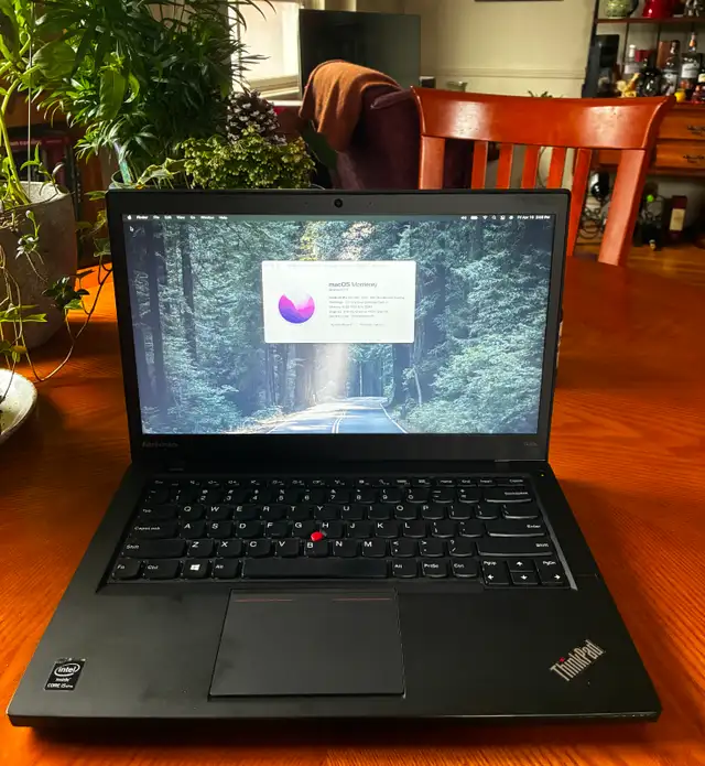 Lenovo T440s HACKINTOSH Notebook MacOS!