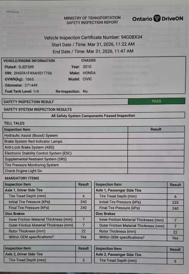 Honda Civic 2010 - Photo 8