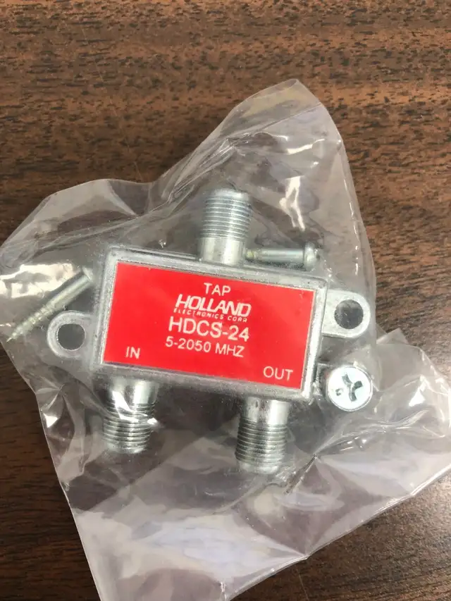 FREE TV CABLE Splitter (Coax) 2-Way, HDCS-24, 5-2050 MHz
