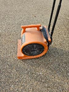 2 Rigid Air Movers, 1600 cfm, $ 80 each