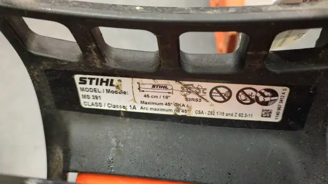 Chainsaw MS 391 - Photo 4