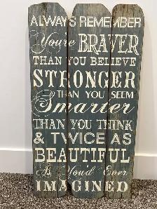 inspirational sign