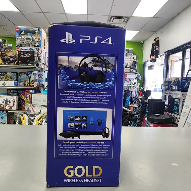 PlayStation Gold Wireless Headset - BRAND NEW  (Code Renewed) - Photo 2