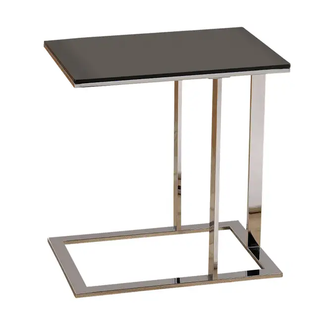 WELCOME SPRING SALE FOR ACCENT TABLE WITH BLACK TEMPERED GLASS. - Photo 2