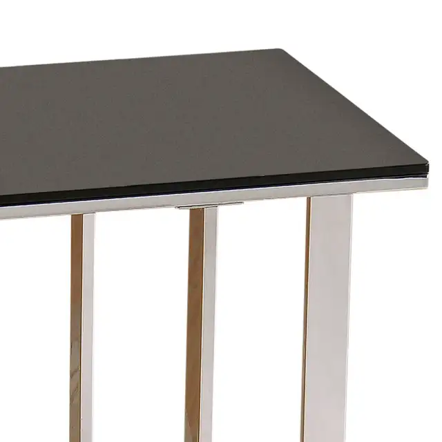WELCOME SPRING SALE FOR ACCENT TABLE WITH BLACK TEMPERED GLASS. - Photo 6