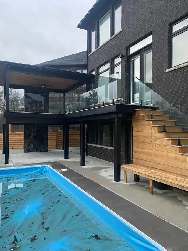 OFFICE GLASS DOORS ENTRANCES OFFICE PARTITION GLASS RAILING DECK - Photo 4