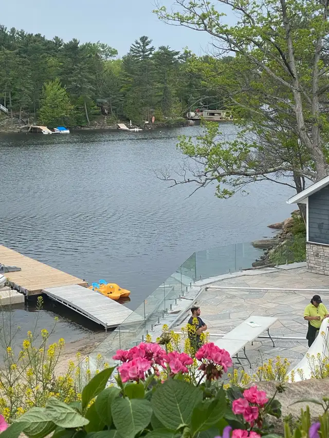 STAIR RAILING GLASS PARTITION OFFICE GLASS ENTRANCES DOORS ENCLO - Photo 6