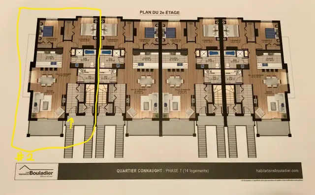 Condo 2 Chambres avec électros - 2 Bedroom with Applicances - Photo 9