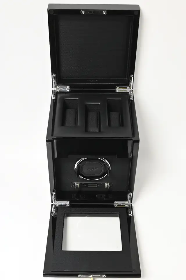 Watch Winder Wolf Savoy Single USED good and working condition - Photo 4