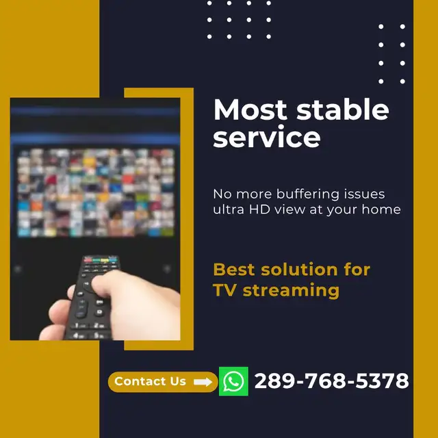 FASTEST 4K TV SERVICES AVAILABLE!