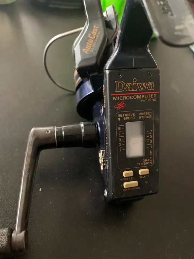 Daiwa Whisker Fishing Reel Microcomputer - Photo 3