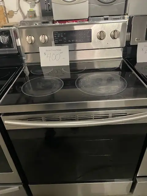 Cuisinière stainless vitrocéramique Samsung