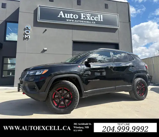2022 JEEP COMPASS TRAILHAWK - NAVIGATION- SUNROOF - HEATED SEATS