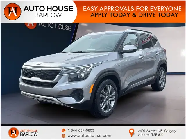 2021 Kia Seltos EX BACKUP CAMERA SUNROOF HEATED  LEATHER SEATS R