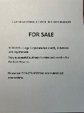 CAR DEALERSHIP LICENCE AND CORPORATION FOR SALE
