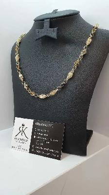 14k yellow gold chain #380_16 - Photo 3