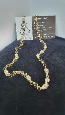14k yellow gold chain #380_16 - Photo 4