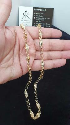 14k yellow gold chain #380_16 - Photo 5