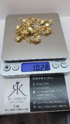14k yellow gold chain #380_16 - Photo 6
