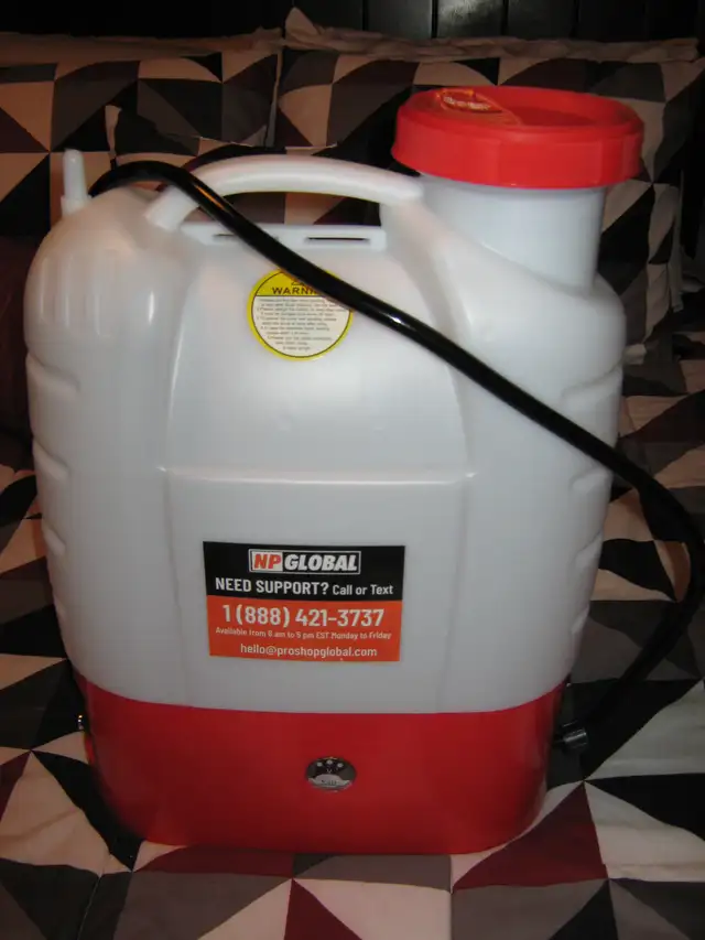 NP GLOBAL BATTERY POWERED BACKPACK SPRAYER