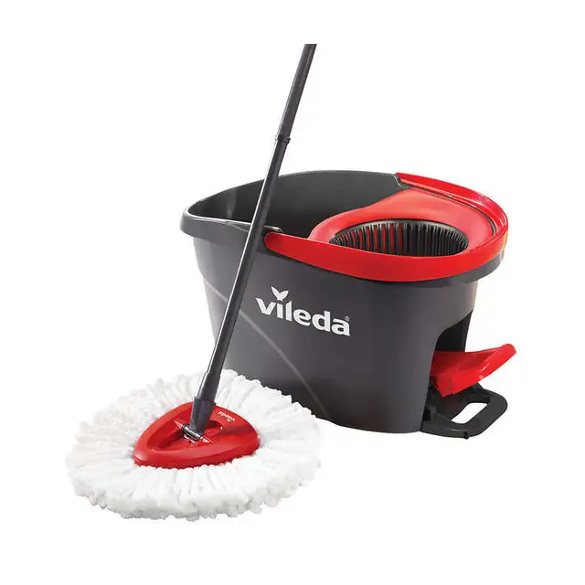 Vileda Easy Wring Spin Mop And Bucket - Photo 2