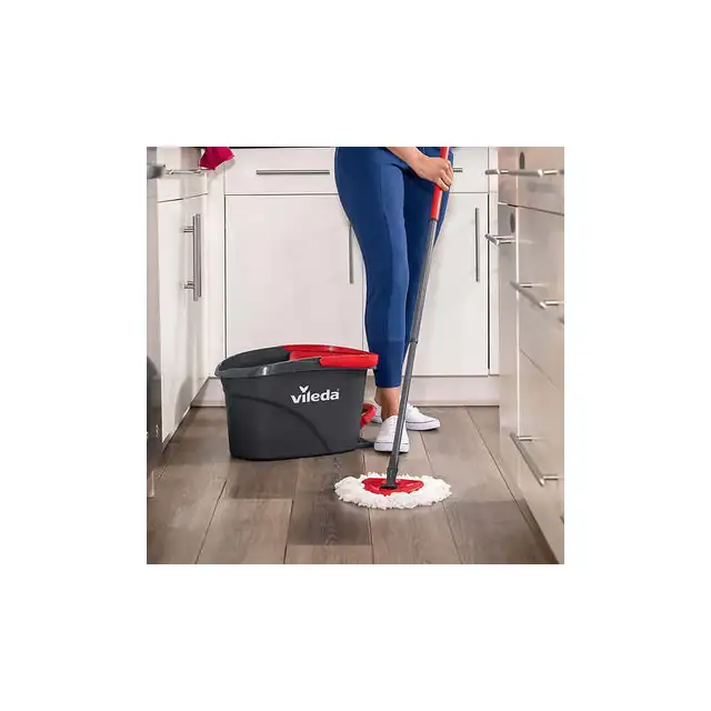 Vileda Easy Wring Spin Mop And Bucket - Photo 3