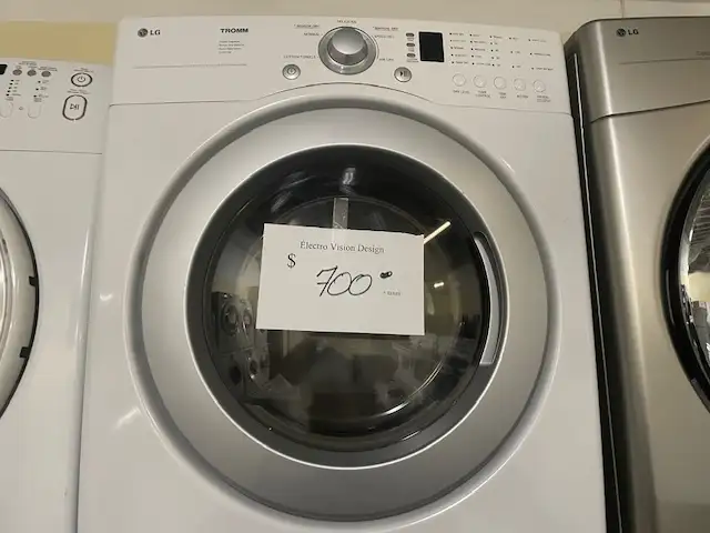 Laveuse sécheuse frontales blanches LG (remis à neuf) - Photo 4