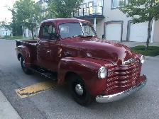 Beautiful old skool 51 Chev 1300 Auctioned May 22-24