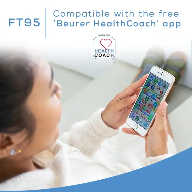 Beurer FT95 3-in-1 Digital Thermometer - Bluetooth Infrared - Photo 2