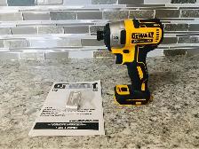 New Dewalt XR 20V Max 3-Speed 1/4' Impact Driver