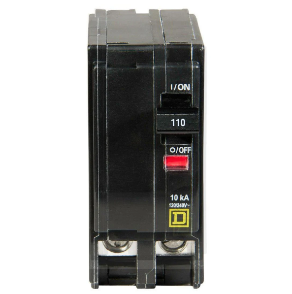 1 DISJONCTEUR 2 POLE 110 AMPERE SQUARE-D NEUF NEW QO2110