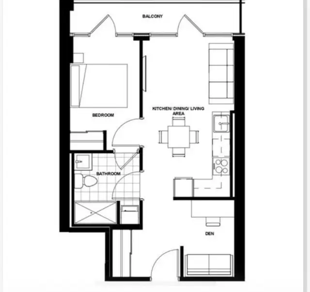 1 Bedroom Plus Den - Photo 9