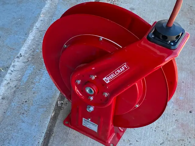 REELCRAFT Retractable Hose Reel with 50’ of 3/8" Hose. 7650 OLP - Photo 3