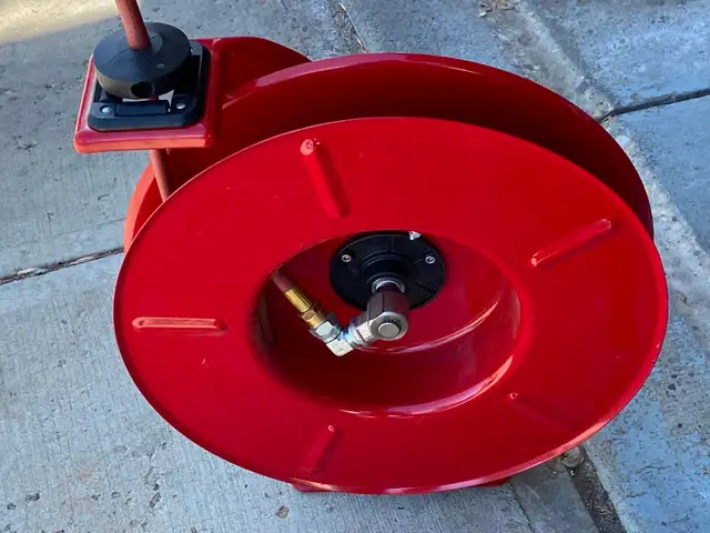 REELCRAFT Retractable Hose Reel with 50’ of 3/8" Hose. 7650 OLP - Photo 4