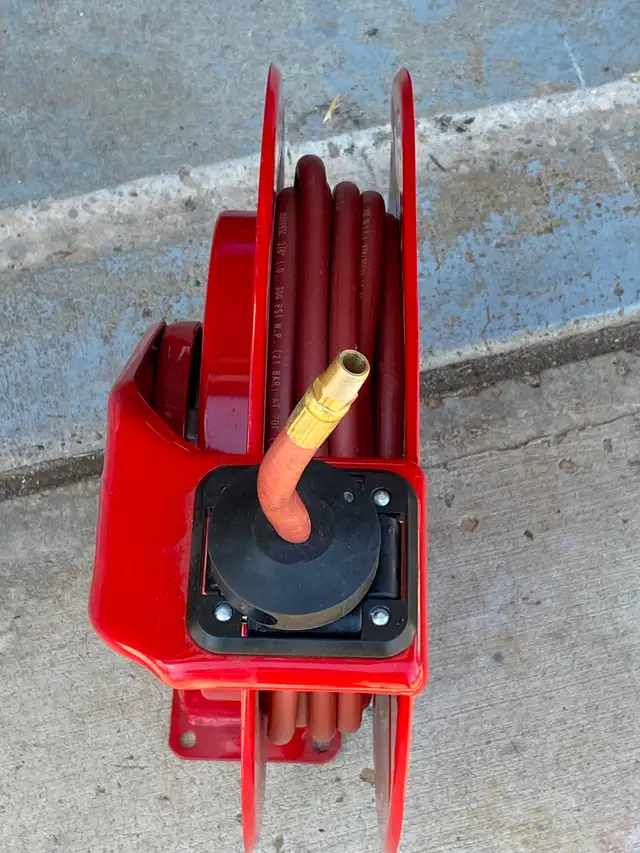 REELCRAFT Retractable Hose Reel with 50’ of 3/8" Hose. 7650 OLP - Photo 5