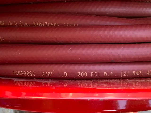 REELCRAFT Retractable Hose Reel with 50’ of 3/8" Hose. 7650 OLP - Photo 6