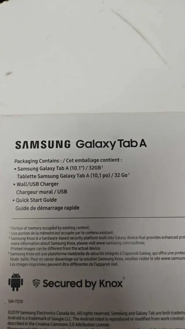 Samsung Galaxy Tab A 10.1" 32GB WiFi – 170$ - Photo 4
