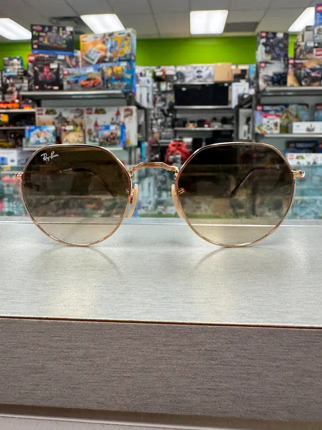 Ray-Ban JACK Sunglasses Arista Gold - RB3565 - Photo 2