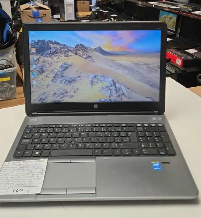 Laptop HP ProBook 650 G1 – i5 / 8Go RAM / 500Go – 15.6'