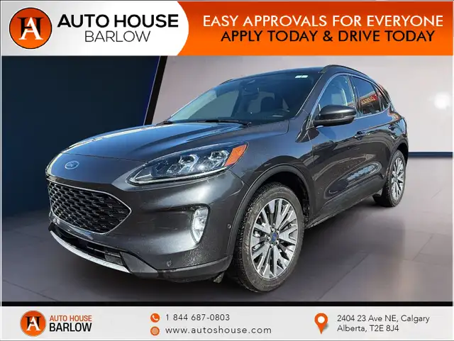 2020 Ford Escape Titanium Hybrid NAVIGATION HEATED LEATHER SEATS