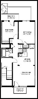 4 1/2 Apartment near Metro Station