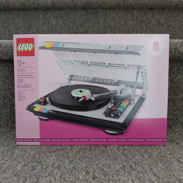 LEGO 40699 Le tourne-disque rétro boîte neuve scellée